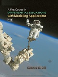 A First Course in Differential Equations with Modeling Applications (MindTap Course List)