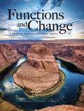 Functions and Change: A Modeling Approach to College Algebra (MindTap Course List)