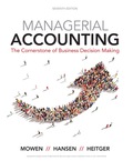 EBK MANAGERIAL ACCOUNTING: THE CORNERST - 7th Edition - by Heitger - ISBN 9781337516150