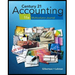 Century 21 Accounting:: Multicolumn Journal (century 21 Accounting Series) - 11th Edition - by Claudia Bienias Gilbertson, Mark W. Lehman - ISBN 9781337565424
