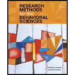 Research Methods for the Behavioral Sciences (MindTap Course List)