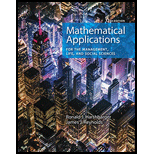 Mathematical Applications for the Management, Life, and Social Sciences - 12th Edition - by Ronald J. Harshbarger, James J. Reynolds - ISBN 9781337625340