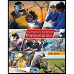 Elementary Technical Mathematics - 12th Edition - by Dale Ewen - ISBN 9781337630580