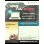 WebAssign Printed Access Card for Larson's Calculus: An Applied Approach, 10th Edition, Single-Term - 10th Edition - by Ron Larson - ISBN 9781337652308