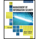 Management Of Information Security - 6th Edition - by WHITMAN - ISBN 9781337671545
