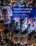 Mathematical Applications for the Management  Life  and Social Sciences