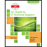 A+ Guide To It Technical Support (hardware And Software), Loose-leaf Version - 9th Edition - by ANDREWS, Jean - ISBN 9781337684354