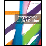 Programming Logic And Design, Comprehensive, Loose-leaf Version - 9th Edition - by Joyce Farrell - ISBN 9781337685689