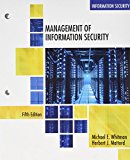 Management Of Information Security, Loose-leaf Version