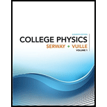 Bundle: College Physics, Volume 1, 11th + WebAssign Printed Access Card for Serway/Vuille's College Physics, 11th Edition, Single-Term - 11th Edition - by Raymond A. Serway, Chris Vuille - ISBN 9781337741583