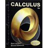 Calculus (Looseleaf) - With Access and Study Guide - 10th Edition - by Larson - ISBN 9781337743495
