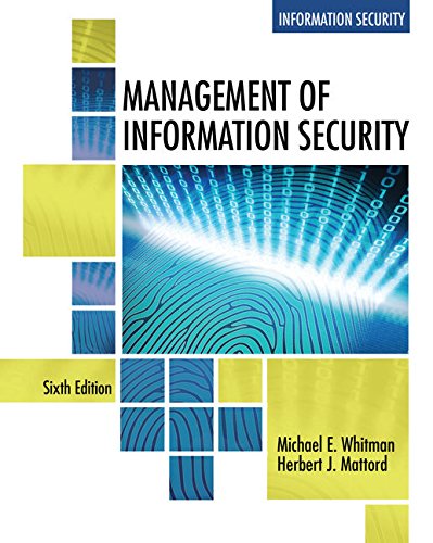 Bundle: Management Of Information Security, Loose-leaf Version, 6th + Mindtap Information Security, 1 Term (6 Months) Printed Access Card