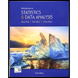 Introduction To Statistics And Data Analysis - 6th Edition - by PECK - ISBN 9781337794503