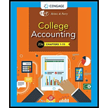 College Accounting, Chapter 1-15 (Looseleaf)