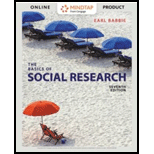 BASICS OF SOCIAL RSRCH.(LL)-W/MINDT 6MON - 7th Edition - by Babbie - ISBN 9781337800938
