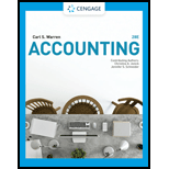 ACCOUNTING,CHAPTERS 18-26-WKBK. - 28th Edition - by WARREN - ISBN 9781337913171