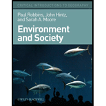 Environment and Society: A Critical Introduction - 1st Edition - by Paul Robbins, Sarah Moore, John Hintz - ISBN 9781405187602
