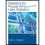 Statistics for People Who (Think They) Hate Statistics - 4th Edition - by Neil J. Salkind - ISBN 9781412979597