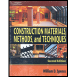 Construction Materials, Methods, And Techniques - 2nd Edition - by William P. Spence - ISBN 9781418001810