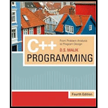 C++ Programming: From Problem Analysis To Program Design - 4th Edition - by D. S. Malik - ISBN 9781423902096