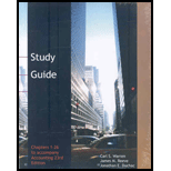 Study Guide, Chapters 1-26 To Accompany Accounting 23rd Edition - 23rd Edition - by Charles Warren - ISBN 9781424057108