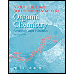 Study Guide and Solutions Manual for Organic Chemistry - 6th Edition - 6th Edition - by SCHORE, Neil E. - ISBN 9781429231367