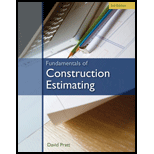 Fundamentals of Construction Estimating - 3rd Edition - by David Pratt - ISBN 9781439059647