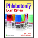 Phlebotomy Exam Review - 6th Edition - by MCCALL, Ruth - ISBN 9781451194548