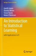 An introduction to statistical learning: with applications in R - 13th Edition - by James,  Gareth, Witten,  Daniela, Hastie,  Trevor, TIBSHIRANI,  Robert - ISBN 9781461471387