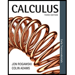 Calculus: Early Transcendentals - 3rd Edition - by Jon Rogawski, Colin Adams - ISBN 9781464114885