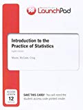 LaunchPad for Moore's Introduction to the Practice of Statistics (12 month access) - 8th Edition - by David S. Moore, George P. McCabe, Bruce A. Craig - ISBN 9781464133404