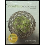 CORE MICROECONOMICS (LOOSELEAF) - 3rd Edition - by CHIANG - ISBN 9781464143304