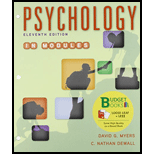 Loose-leaf Version for Psychology in Modules