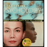 Loose-leaf Version for Discovering Psychology
