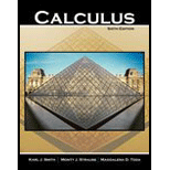 Calculus - 6th Edition - by SMITH  KARL J, STRAUSS  MONTY J, TODA  MAGDALENA DANIELE - ISBN 9781465208880