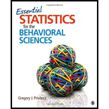 EBK ESSENTIAL STATISTICS FOR THE BEHAVI - 1st Edition - by PRIVITERA - ISBN 9781483353012