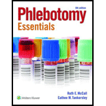 Mccall Phlebotomy Essentials 6e Book And Exam Review Package - 6th Edition - by Lippincott Williams & Wilkins - ISBN 9781496322845