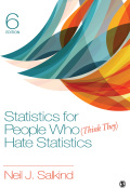EBK STATISTICS FOR PEOPLE WHO (THINK TH - 6th Edition - by SALKIND - ISBN 9781506333847