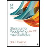 Statistics for People Who Think They Hate Statistics - Package - 6th Edition - by SALKIND - ISBN 9781506385730