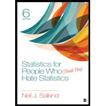 Study Guide For Psychology To Accompany Neil J. Salkind?s Statistics For People Who (think They) Hate Statistics - 6th Edition - by SALKIND, Neil J.; Winter, Ryan J. - ISBN 9781506395739