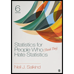 STATISTICS F/PEOPLE WHO...-PKG. - 6th Edition - by SALKIND - ISBN 9781544326344