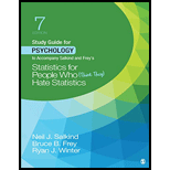 STATISTICS F/PEOPLE WHO...-PSYCH.S.G. - 7th Edition - by SALKIND - ISBN 9781544395920