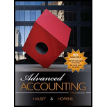 ADVANCED ACCOUNTING - 3rd Edition - by Halsey & Hopkins - ISBN 9781618531902
