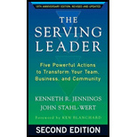 Serving Leader - 12th Edition - by JENNINGS,  Ken (kenneth R.), Stahl-wert,  John - ISBN 9781626566149