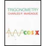 EBK TRIGONOMETRY - 1st Edition - by Mckeague - ISBN 9781630982799