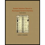 Student Solutions Manual to Accompany General Chemistry