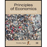 PRIN.OF ECONOMICS (COLOR,PB) - 5th Edition - by Taylor - ISBN 9781930789968