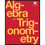 Algebra and Trigonometry - 1st Edition - by Jay Abramson - ISBN 9781938168376