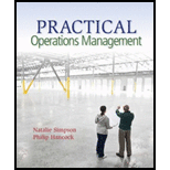 Practical Operations Management - 13th Edition - by Philip Hancock Natalie Simpson - ISBN 9781939297006