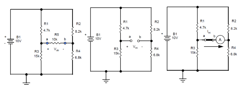 R1
R2
R1
R2
R1
R2
4.7k
4.7k
8.2k
4.7k
8.2k
8.2k
R5
B1
B1
B1
10V
10V
a
b
10V
a
10k
b.
A
Voc
R3
R4
R3
R4
R3
ab
R4
15k
15k
15k
6.8k
6.8k
6.8k
+
